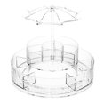 thumbnail image 3 of Xihbxyly Organizador de Cosméticos, Elegante Bandeja Giratoria para Maquillaje, Estante Acrílico de Gran Capacidad, Diseño Giratorio de 360 Grados, Ideal para Oficina En Casa, Regalo Perfecto para Am, 3 of 7
