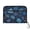 Blue Leaves and Snowflakes, variant on Accordion File Organizer with Zip Closure 13 Pockets Expanding File Folder Letter A4 Paper Document Organizer for Home Office Vibrant Garden Filled