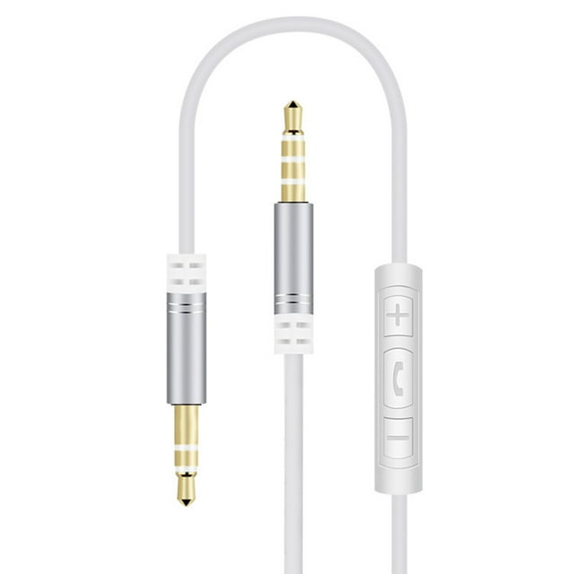 fastboy Car Stereo System AUX Cable Computer Headphone Handsfree Phone Call Wire Control 3.5mm Jack Audio Cord