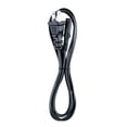 thumbnail image 2 of Onerbl AC Power Cord Charger Compatible with Owaylon Ultrasonic Jewelry Cleaner, 48KHz Professional Ultrasonic Cleaner for Eyeglasses Power Supply Cable 100V-240V, 2 of 4