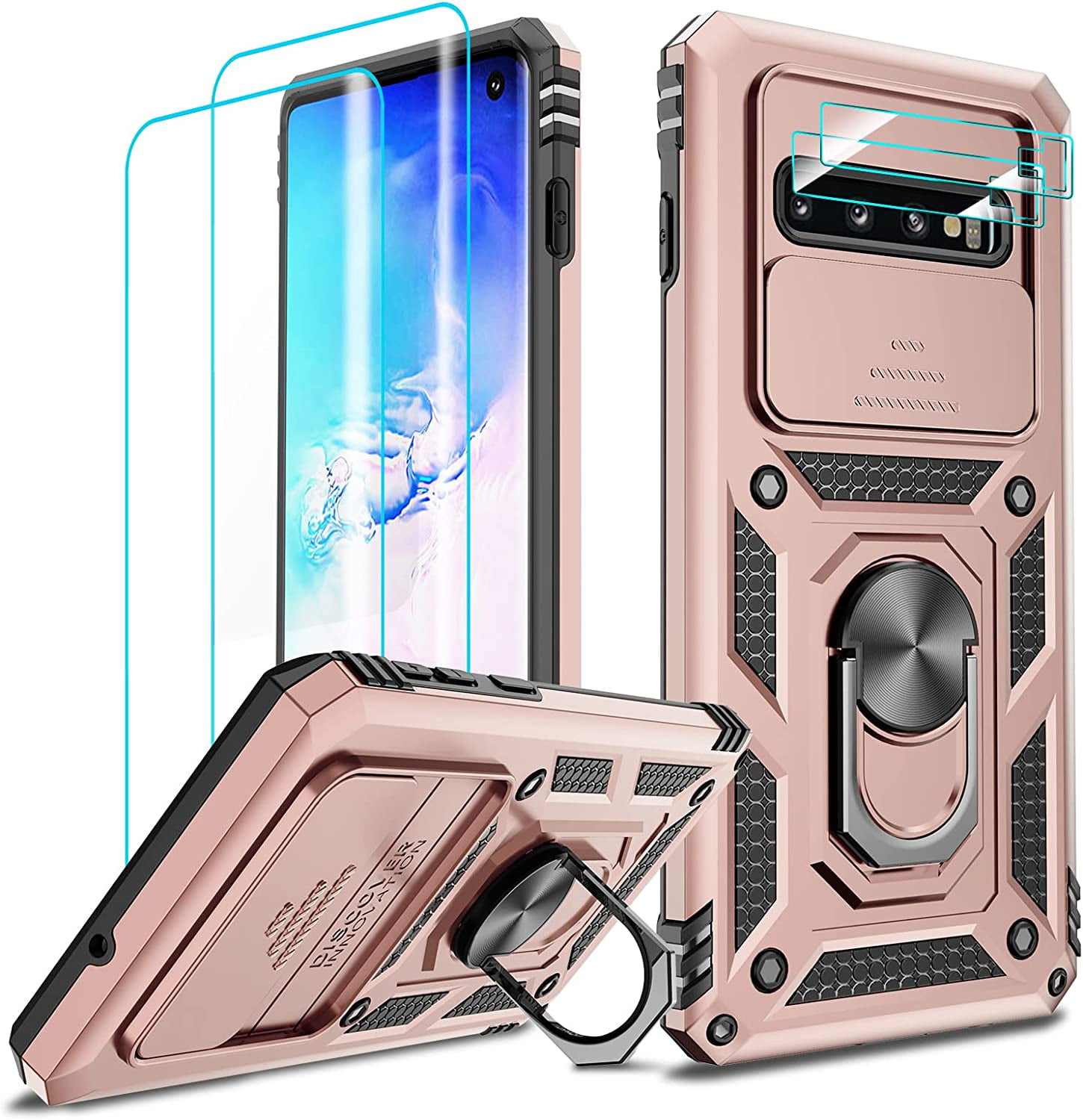 LeYi Case for Galaxy S10, Samsung S10 Case with Screen Protector and
