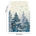 thumbnail image 3 of Cinvoph Christmas Table Runner Tree Snowflake Table Runner, Seasonal Winter Kitchen Dining Table Decoration for Home Party Decor 13"x72", 3 of 6