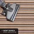 thumbnail image 5 of Skid-resistant Carpet Indoor Area Rug Floor Mat - Mocha Brown Stripe - 2' X 3' - Many Other Sizes to Choose From, 5 of 6