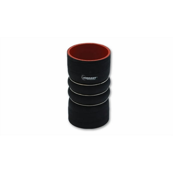 Vibrant Performance 11820 VIB11820 4PLY ARAMID REINFORCED HUMP HOSE CONNECTOR WITH 3 REINFORCEMENT RINGS