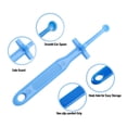 thumbnail image 4 of Earwax Removal Cleaning Tool with Safe Guard, 4pcs Reusable Plastic Ear Scoop Soft Handle  for Home, 4 of 7