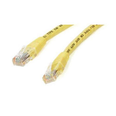 UPC: 0065030794879 | StarTech.com C6PATCH10YL 10 ft. Cat 6 Yellow Molded UTP Patch Cable
