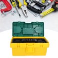 thumbnail image 4 of Caja De Herramientas De Hardware, Caja De Almacenamiento De Herramientas De Manija Cómoda Que Se Organiza Para El Servicio De Mantenimiento Para Automóviles Cergrey 14 pulgadas (36x17x19cm), 4 of 8