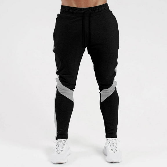 Mens Sweatpants, Men's Joggers Pants - Lightweight Sweatpants with Zipper Pockets, Gym Workout Pants for Athletic Running Casual