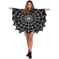 thumbnail image 1 of Vestido Leg Avenue con Telaraña Brillante Negra Talla Única, 1 of 2