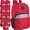 (24 Pack) Red, variant on Trailmaker (24 Pack) 17" Backpack – Reflective School Backpack with Padded Straps, Water Bottle Pockets for Kids & Adults, School Travel Camp (Red)