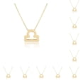 thumbnail image 3 of Minnieouse Ins doce signos del zodiaco Vintage constelaciones tema amistad collar Ins personalidad única colgante Libra oro libra de oro 10piezas Minnieouse CBP215985, 3 of 5