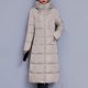 thumbnail image 1 of Parkas de manga larga de invierno para mujer, de longitud media a larga, cómodas, gruesas y gruesas, abrigo de manga larga para mujer, 1 of 4