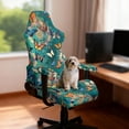 thumbnail image 2 of TSOVTHRID Boho Mandala Flower Butterfly Print 4 Pieces Gaming Chair Covers with Armrest Covers Dustproof Scratch Resistant Gaming Chair Cover Set Elastic Computer Chair Seat Slipcovers, 2 of 7