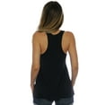 thumbnail image 3 of Shop Delfina Working Hard at Hardly Working Funny Women's Casual Tank Top L, 3 of 5