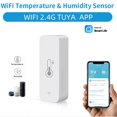 thumbnail image 2 of Tuya WiFi Temperatures Humidity Sensor Wireless Thermometer Monitor for Freezer Fish Tank,Home Office Garden 1 Pcs, 2 of 7