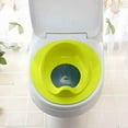 thumbnail image 3 of COFEST Potty Training Seat for Toddlers,Children's And Baby Toilet Closet Ring,Fits Round & Oval Toilets,Non-Slip with Splash Guard (Blue) Green, 3 of 4
