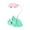 Green, variant on Moocorvic Dinosaur New Rechargeable Table Lamp Folding Learning Eye Care Table Lamp Children's Small Table Lamp Student Bedside