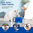 thumbnail image 2 of Fuente de agua para gatos, dispensador automático de agua para mascotas, ultrasilencioso, 2l, 3 aguas, 2 of 5