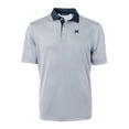 thumbnail image 2 of Men's-Cutter & Buck  Navy/White Michigan Wolverines DryTec Virtue Eco Pique Recycled Polo, 2 of 3