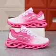 thumbnail image 6 of KANG Fashion Women's Breathable Mesh Casual Sneakers, Lightweight Cushioned Anti-Slip Slip-On Walking Shoes Hot Pink 40, 6 of 9