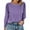 Wisteria, variant on UVN Womens Fall Blouses Long Sleeve V neck Shirts Dressy Casual Smocked Cuffs Tunic Tops