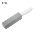 thumbnail image 3 of Uxcell 4pcs Pumice Stone Toilet Bowl Cleaner with Handle for Toilets, Grills, Tiles, Grout, Sinks, Bathtubs, Pools, White,Gray, 3 of 7