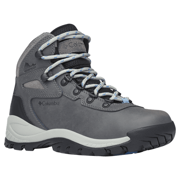 Pre-Owned Columbia Women's Newton Ridge Plus Mid Waterproof Hiking Boots (Quarry, 7.0)