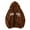 Brown, variant on Jacket Zip Up Hoodies Hip Hop Sweatshirt Vintage Goth Print Hooded Jacket Street Fashion Unisex Drawstring Sweat Jacket With Hood 90S E Girl Top Women'S Hoodies Sweatshirts L