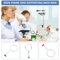 thumbnail image 2 of MasteelfCA 2pcs Support Retort Rings Iron Labs Support Rings Laboratory Experiment Iron Rings, 2 of 7