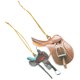 thumbnail image 4 of 2 adornos de silla de montar estilo western, colgantes de silla de montar vaquera., 4 of 7