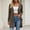 Brown, variant on Ynynloco Long Cardigan Sweaters for Women Ribbed Knit Open Front Cardigan Long Sleeve Oversized Fall Winter Casual Coat with Pockets