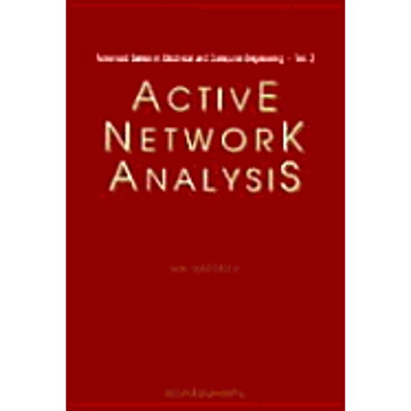 Pre-Owned Active Network Analysis (V2) (Hardcover) by Chen W K