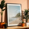 thumbnail image 3 of Cliffs, Strand Beach - Dana Point California Photography Black Framed Wall Art Print 24 x 36 inches, 3 of 9