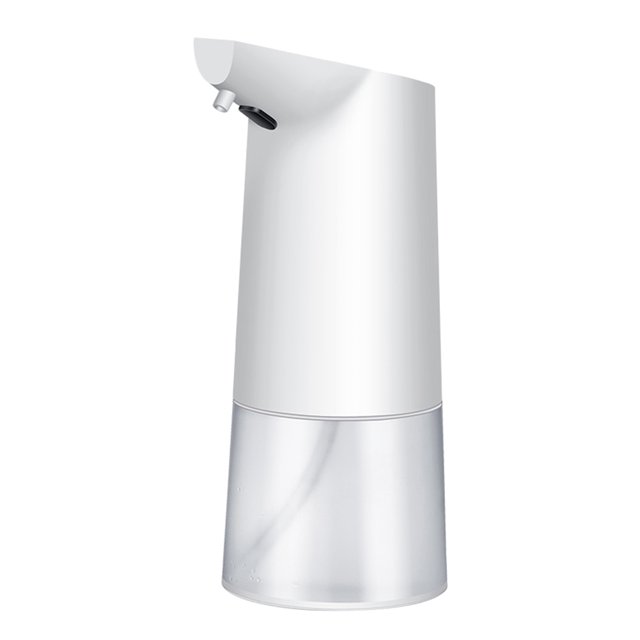 Moyic Dispensador de jabón de espuma de inducción automático infrarrojo de 350 ml Dispensador de contenedores de de manos Juegos de accesorios de baño Moyic HA4744-00B