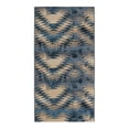 thumbnail image 2 of Unique Loom Outdoor Modern Collection Area Rug - Aztec (2' 7" x 5' 3" Runner Blue/Ivory), 2 of 9