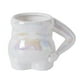 thumbnail image 3 of Taza de café de porcelana, cerámica, 400 ml, regalo para mamá, taza de té para boda Blanco, 3 of 9