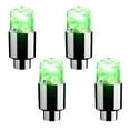 thumbnail image 2 of SPRING 4pcs Wheel Light Car Motorcycle Bike LED Lights Neon Wheel Tire Tyre Valve Dust Cap Light Waterproof Easy Installation Green, 2 of 9