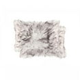 thumbnail image 1 of BELTON FAUX FUR PILLOW 12"X20" 2-PACK, 1 of 2