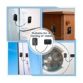 thumbnail image 3 of paquetes de cerraduras para refrigerador, cerraduras para gabinete, cerradura para puerta de armario, cerraduras con contraseña para nevera, cerraduras de seguridad para niños (, 3 of 5