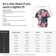 thumbnail image 5 of Balery Rose Flowers Camisa Casual de Manga Corta con Botones para Hombre, Texturizada, Estilo Cubano, para Playa, Verano-Small, 5 of 5