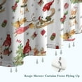 thumbnail image 6 of Multicolor Christmas Pattern Shower Curtain 36"x72" ,Bathroom Decorative Shower Curtains Set with 12 Hooks,Modern Waterproof Washable Shower Curtain, 6 of 6