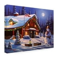 thumbnail image 4 of Trademark Fine Art 'Cowboy Christmas' Canvas Art by Geno Peoples, 4 of 4