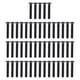 thumbnail image 1 of 50 Uds tornillos cruzados avellanados DIN 965 Kit surtido de tornillos de máquina galvanizados negros M3x20 VoborMX herramienta, 1 of 8