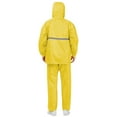 thumbnail image 5 of Hvyesh Men Women Classic Rain Suits Breathable Rain Gear for Waterproof work, Hooded Coats Jacket and Pants, 5 of 8