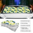 thumbnail image 4 of Kdxio Lilies Flowers Print Front Windshield Sun Shade,Folding Auto Sunshade for Car Truck SUV-Medium, 4 of 7