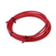 thumbnail image 3 of Cubierta de cable de tubo de carcasa de línea de cuerda de freno de bicicleta con 6 tapas de extremo rojas rojo, 3 of 9
