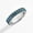 Silver Peacock Blue, variant on Women's European and American Style T-Drill Metal Ring, Electroplated, Non-Inlay, Ideal for Trade Fairs