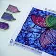 thumbnail image 4 of Diamond Dotz Diamond Embroidery Facet Art Kit 15"X15"-Flutter By Pink, 4 of 8