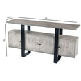 thumbnail image 5 of Beaumont Lane Rustic Industrial Wood and Metal Sideboard in Gray, 5 of 12
