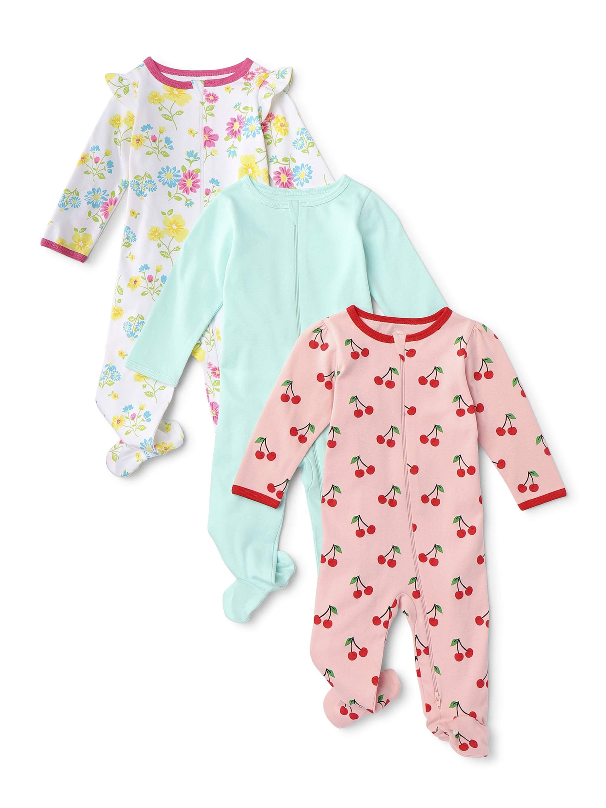 inverted zipper baby pajamas